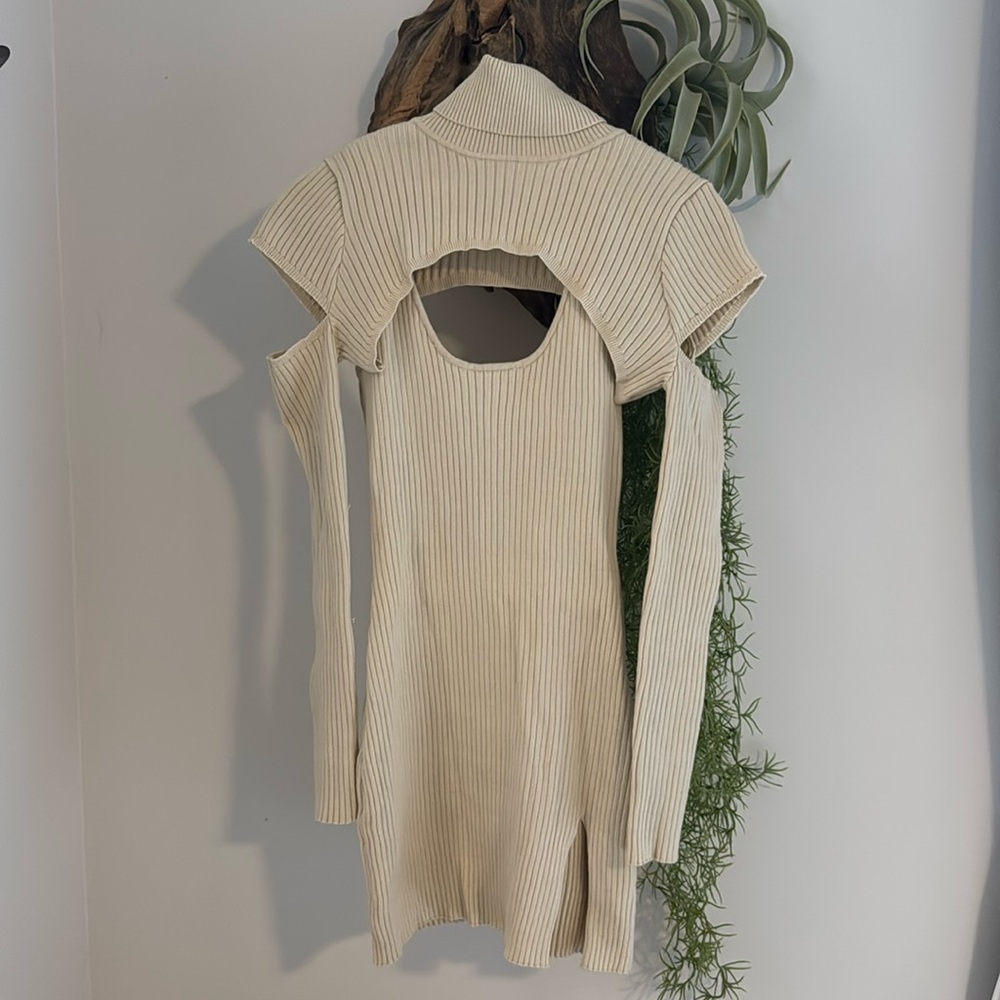 12th Tribe Mini Sweater Dress